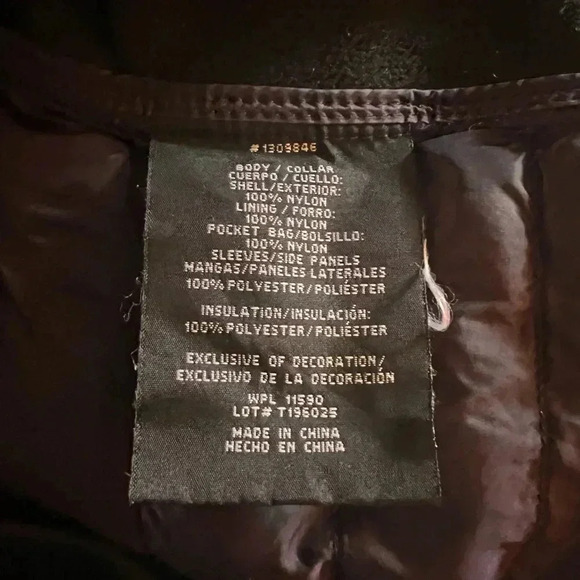 32 Degrees Mixed Media Zip Up Jacket Small - Picture 6 of 7